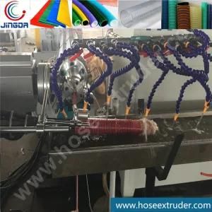 8 Inch 200mm Diameter Helix PVC Suction Pipe Hose Extrusion Line
