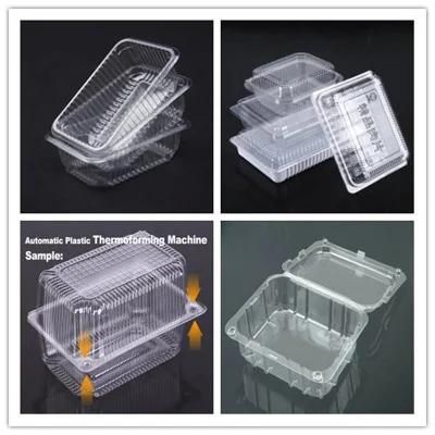 PP Thermoforming Machines Throwaway Plastic Pallets Making Machine Plastic Container ...