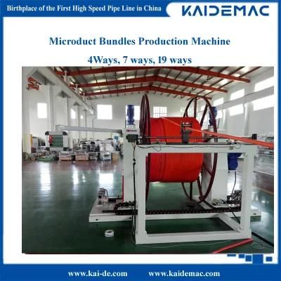 Microducts Bundles Tube Extrusion Machine/2PCS, 4PCS, 7PCS Bundles Pipe Machine