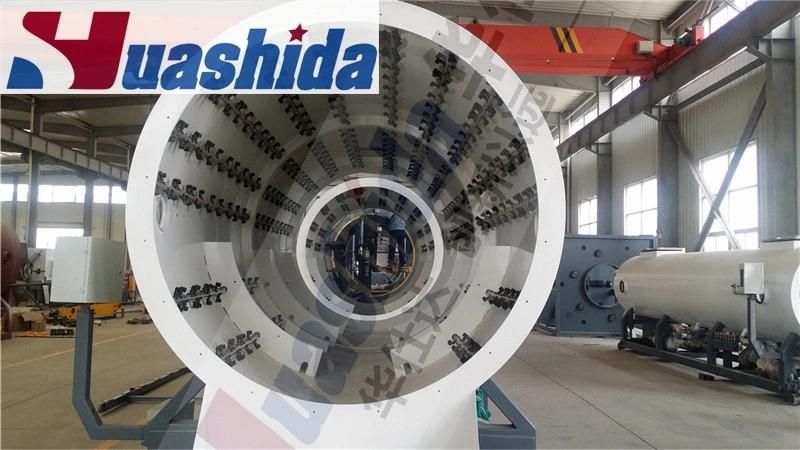 Huashida Production Line of Polyethylene Jacket Pipe for PU Pre-Insulated Pipe of Distric Heating