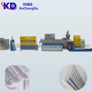 Kcd Plastic PVC Steel Wire Spiral Strengthen Hose Extruder
