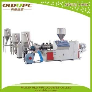 WPC Pellet Granule PVC PE PMMA ABS Granulation Line Extruder Machine