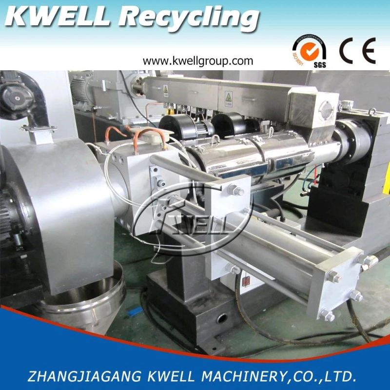 High Speed PVC Granuel Extrusion Line, Plastic Recycling Granulator for PVC