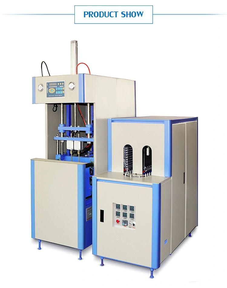 Semi Automatic Pet Blowing Machine Image Preform Blow Moulding Machinery and Molding
