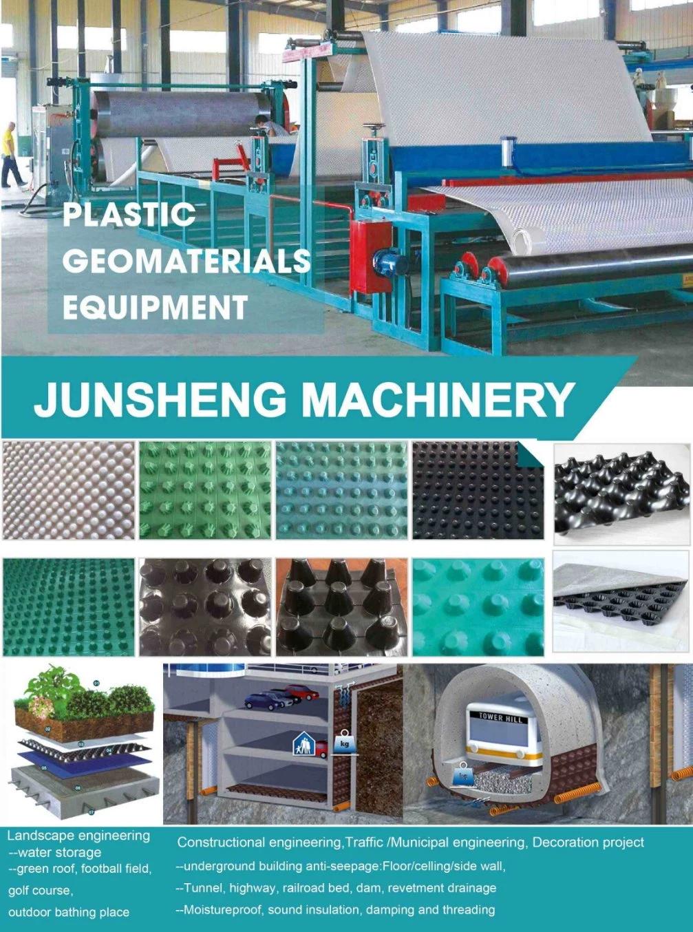 Plastic Cuspate Waterproof Membrane Extrusion Machinery