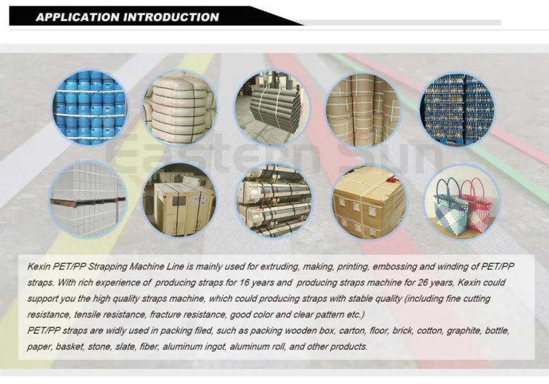 Intelligent Light Weight CE ISO Standard PP Strapping Band Production Machinery