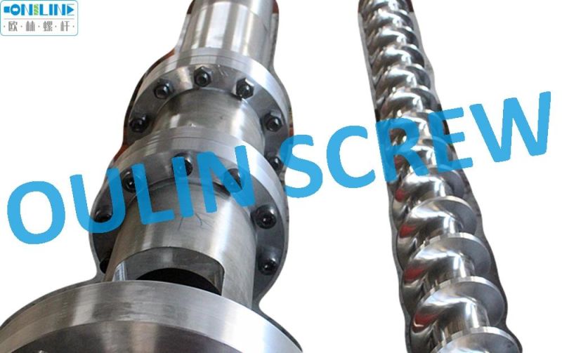 115mm Exhaust Type Screw and Cylinder for Granulation Extrusion