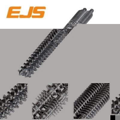 Plastic Machinery Bimetallic Conical Twin Screw and Barrel Good Quality