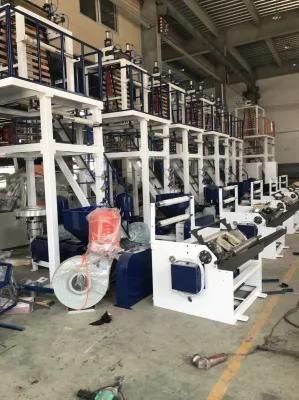 Double Layer Three Layer LLDPE PE Stretch Film Making Machine