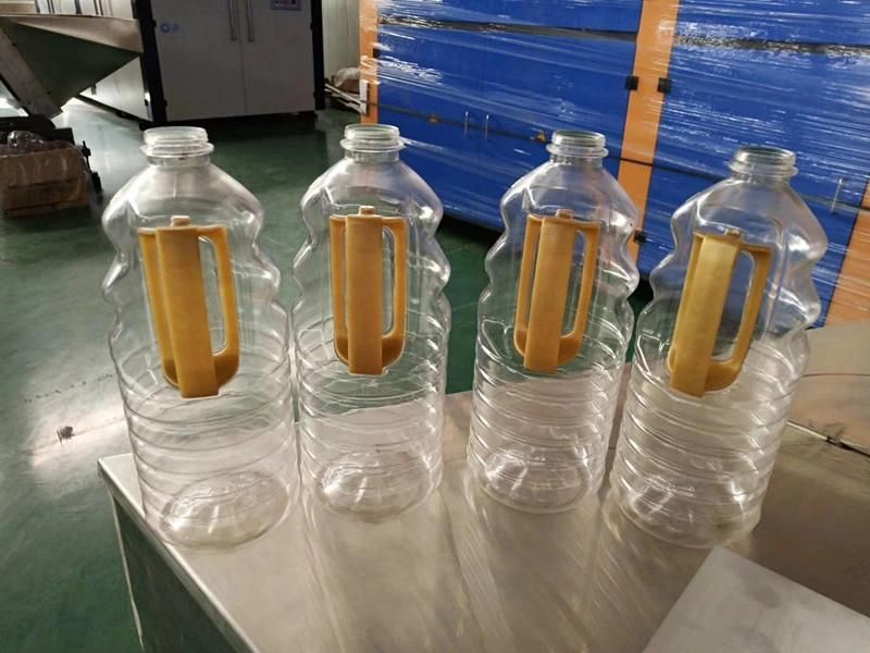 5.5L Edible Oil Pet Bottle with Handle Blow Moulding Machine Automatic Blowing Machine Price