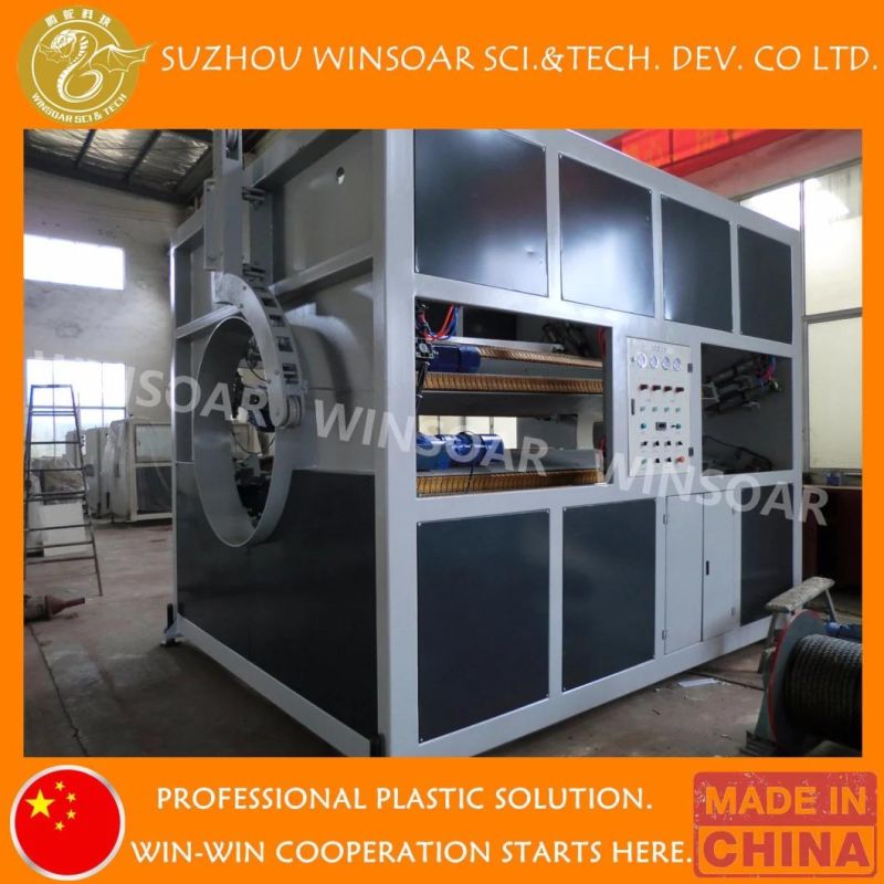 Plastic HDPE PPR PVC LDPE LLDPE Pipe Hollow Tube Making Machine Extrusion Line