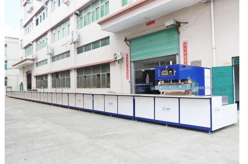 High Frequency Canvas Welding Equipment for Automatic Stepping Welding and Connecting