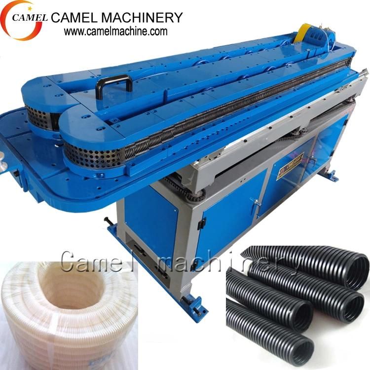 Plastic HDPE PE PP PVC Single Wall Corrugated Pipe Soft Tube Extrusion Production Machine / Plastic Electric Wire Conduit Pipe Making Machine Production Line