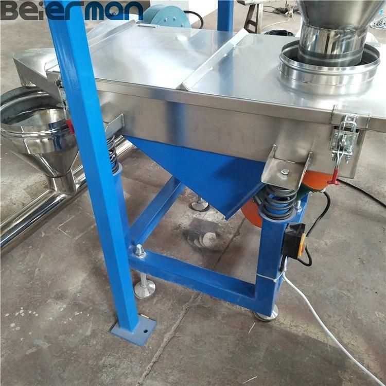 Euro-Quality 200-250kg Output PVC Raw Material Grain/Granules/Pellets Sjsz65/132 Double Screw Extrusion Line Hot Die Cutting Device