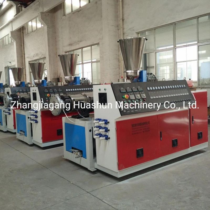 Fireproof Plastic PVC Faux Marble Stone Profile Extrusion Line