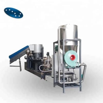 PE PP Film Washing Granulating Recycling Machine