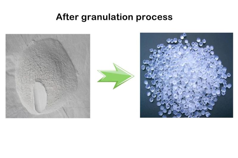 Plastic Graunles Making Machine/PVC Pelletizing Particles Hot Cut Granulation Production Line