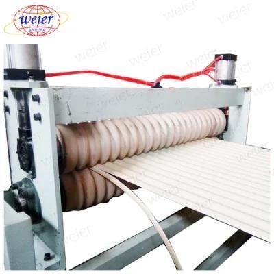 PVC Three Layers Corrugated Roof Sheet Making Machine Floor Tiles Making Machine