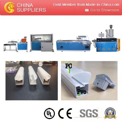 Polycarbonate Profile Extrusion Machine for PC Profile