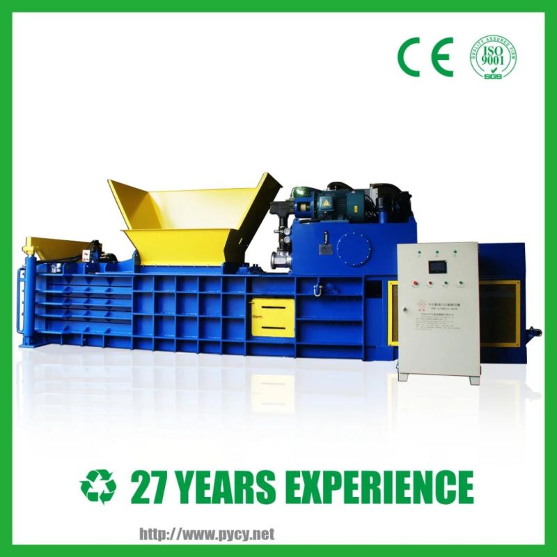 Semi Automatic Baler-Baling Reject Waste Paper