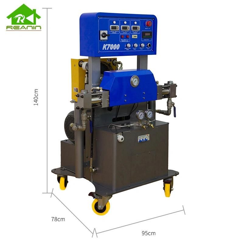 Reanin K7000 Hydraulic Polyurea Spray Machine for Roof Swimming Pool Waterproofing