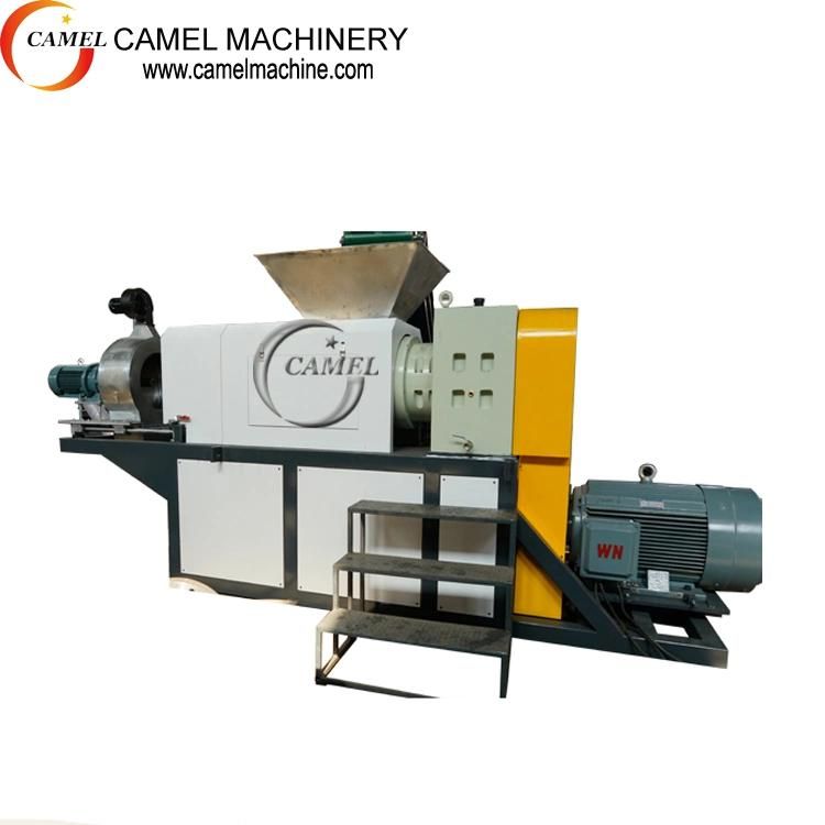 New Type Plastic Film Squeezing Drying Dewatering Granulating Recycling Machine Granulator