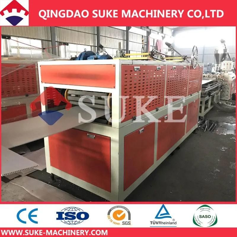 PVC Film Covering Partical Board Decoration Ceiling Panel Making Machine/Plastic PVC Wall Panel Ceiling Extrusion Machine