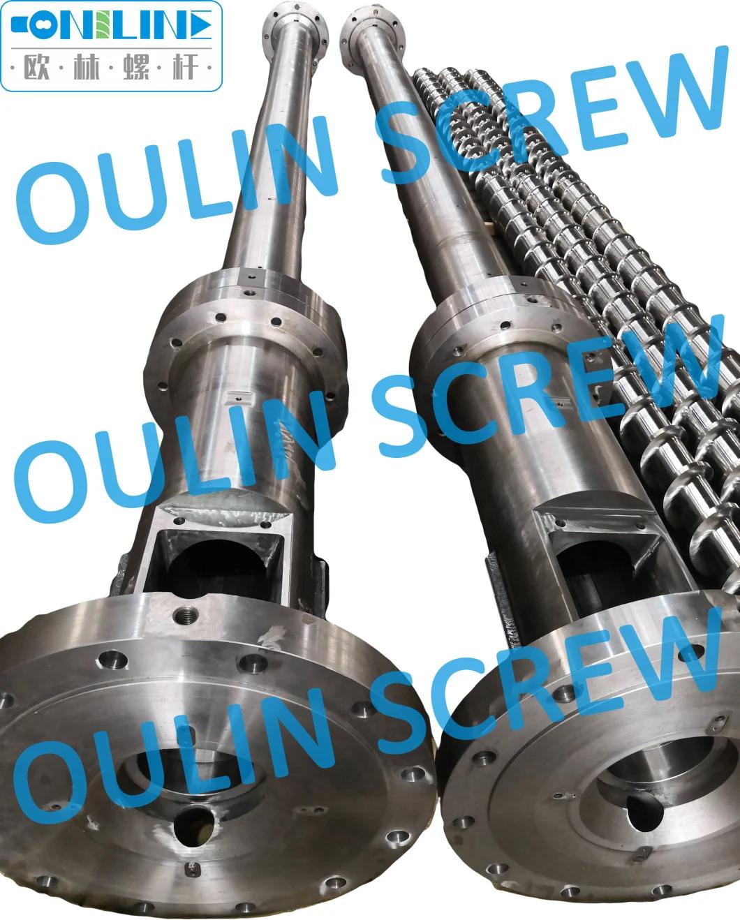 180mm Bimetallic Screw and Barrel for Agricultural Film Recycling Extrusion