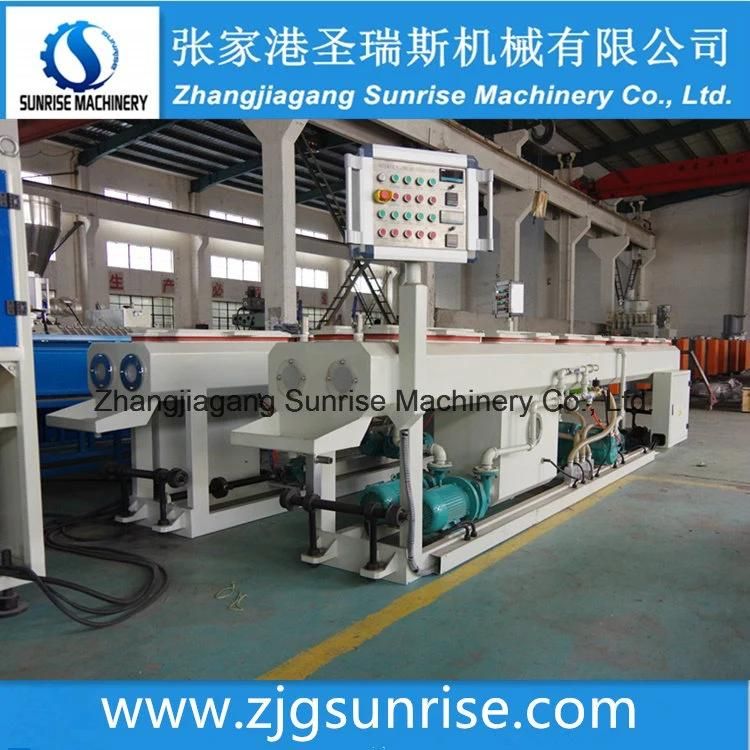 Conical Twin Screw Extruder UPVC PVC Pipe Production Line