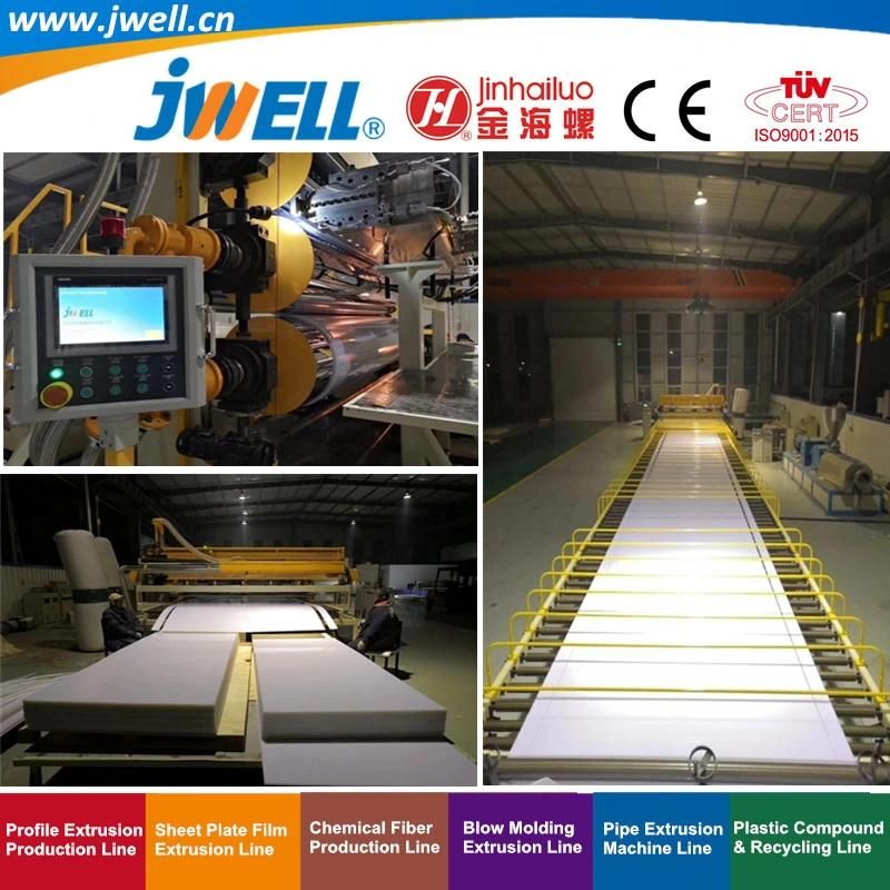 Jwell-HIPS Plastic Refrigerator Board Sheet Recycling Making Extrusion Machine Used in Refrigerator Door and Inner Gallbladder|Drawers Water Dispensers