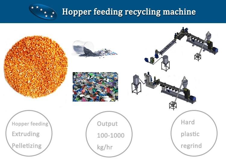 PP/PE Waste Plastic Recycling Pelletizing Line Plastic Recycling Machine