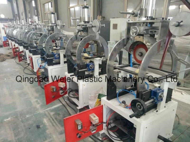 PVC Marble Profile Extrusion Machine with on Line Limanation