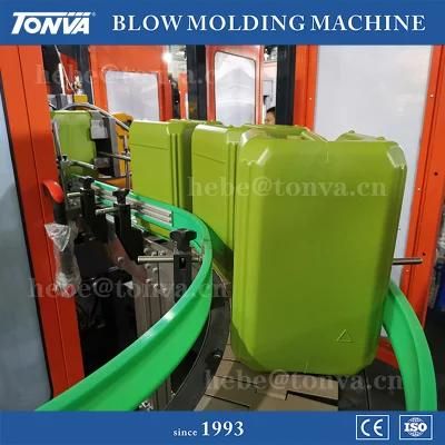 Tonva 10L 12L Jerrycan Lubricant Oil Bottle Making Extrusion Blow Blowing Molding Machine ...