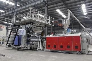 955mm Width PVC Flooring Extrusion Line