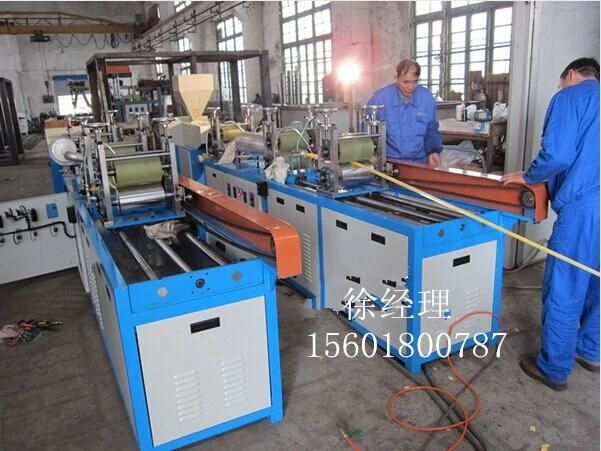 Mop Rod Packing PVC Film Blowing Machine Flat Blow of Barrel Infrared Hot Air Communication Shanghai Chinda