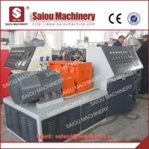 Two Stage Single Screw Extruder Water Ring Pelletizing Line