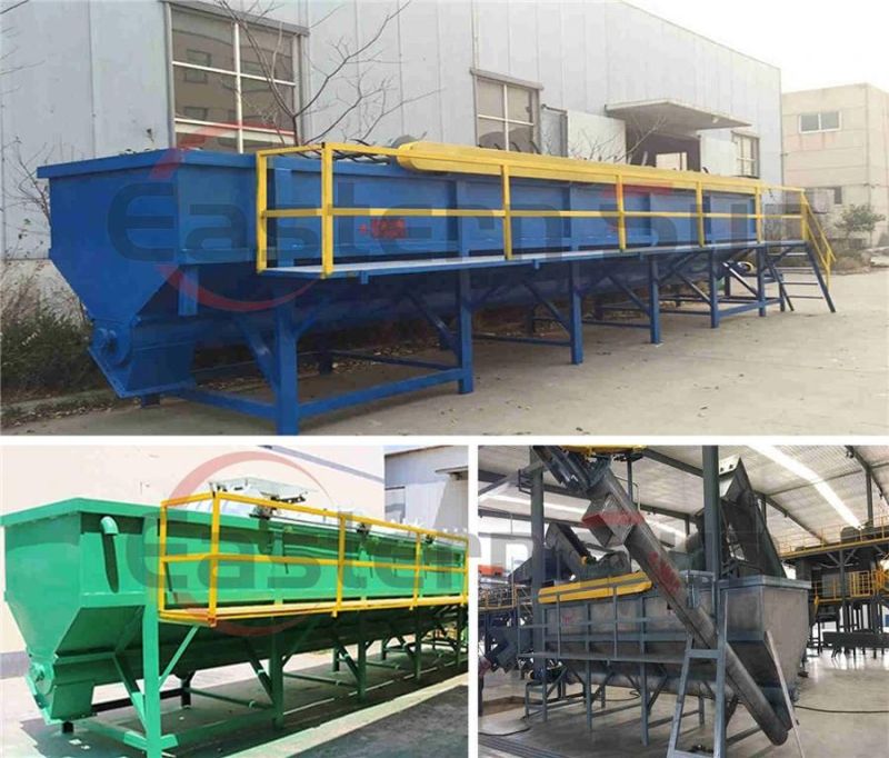 PP PE Film Bottle Plastic Recycling Cleaning Machine with Water-Ring Die Cutting Pelletizing