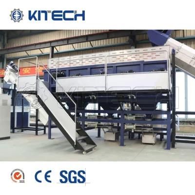 Waste Banana Strentch Bubble Packing Landing Agricultural Films Crushing Washing PP PE ...