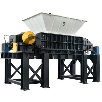 New Design of Blade Industry Plastic Crate Double Shaft Shredder