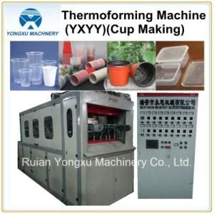 Plastic Cup Making Forming Machine (YXYY750*420)