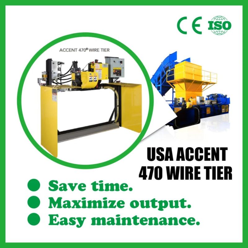 250t Fully Automatic Two RAM Baler Hydraulic Press Baling Machine