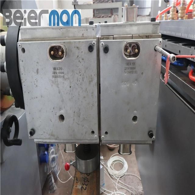 Sjsz-51/105 Conical Twin Screw UPVC/PVC Trunks Extrusion Line
