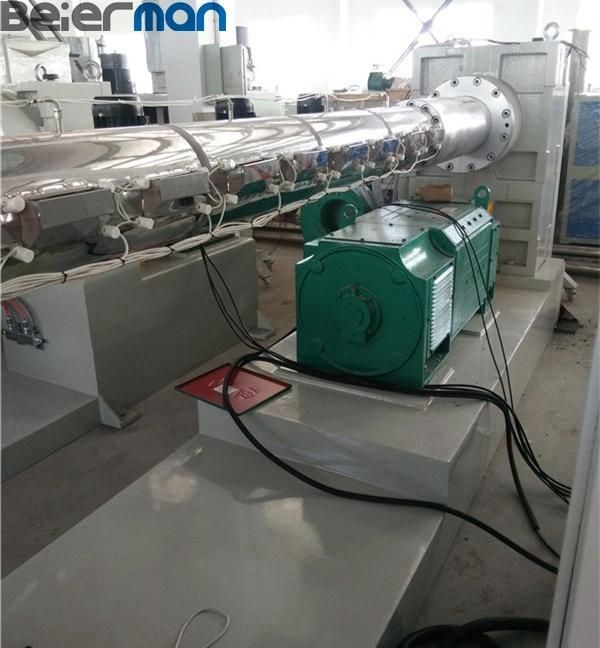 High Data Sj100/32 Single Screw Extruder for Making PP PS Sheet with 132kw Motor Power ABB/Delta Frequency Inverter