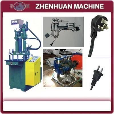 Power Plug Production Line with Cable Stripper and Crimper
