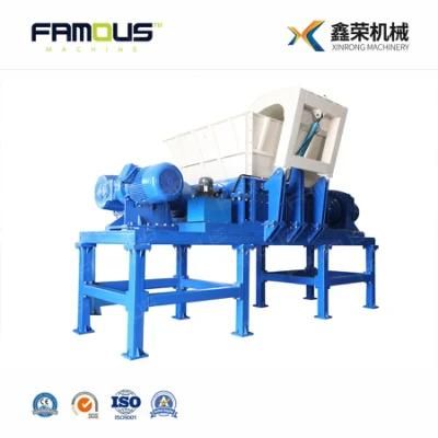 Twin Shaft Wood Lump Waste Plastic Recycling Grinding Crushing Shredder