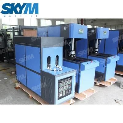 Skym Semi-Auto Pet Plastic Barrel Bottle Making Blowing Machine Equipment