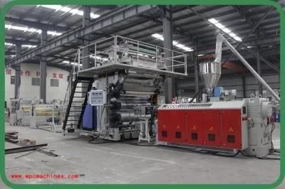 PVC Flooring Tile Extrusion Line for Making 960mm PVC Flooring