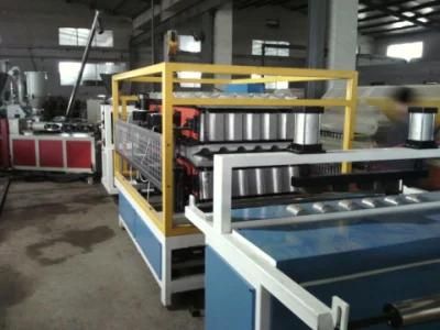 Plastic Corrugated Roofing Tiles Extrusion Line/ Extrusion Line for Roofing Tiles