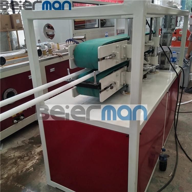 Beierman Euro-Quality PE Filter Core Pipe/Tube Sj65 Single Screw Extrusion Production Line PLC Touch Screen System