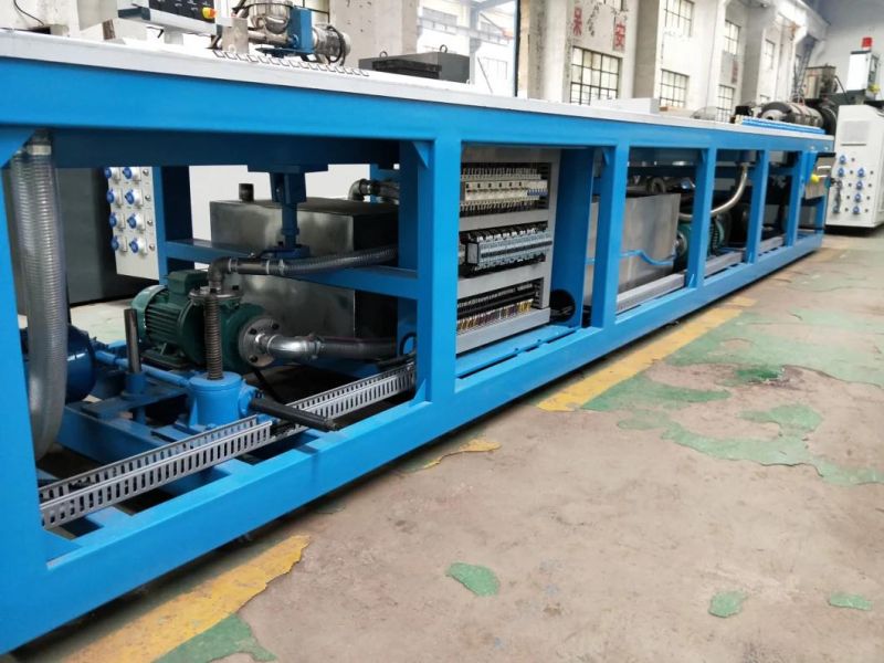 Plastic UPVC PVC Window Door Frame Panel Profile Cable Trunking Groove Extrusion Production Making Machine